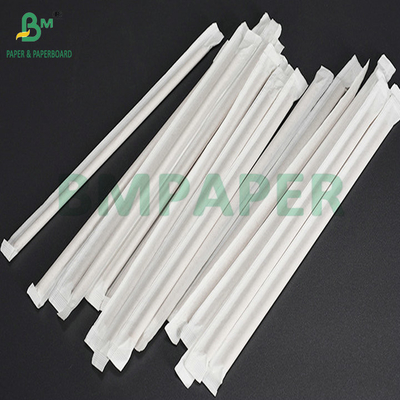 34mm 36mm 25g 26g स्ट्रा पैकेजिंग के लिए सफेद एमजी रैपिंग पेपर
