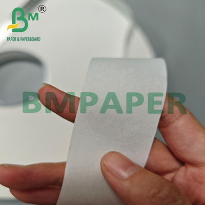 28g 30g बायोडिग्रेडेबल वर्जिन व्हाइट टूथपिक ड्रिंकिंग पेपर रोल 22mm