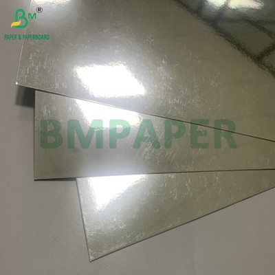 70 x 100 सेमी 400 ग्राम 425 ग्राम पैकेजिंग बॉक्स बनाने के लिए सिल्वर लेपित कार्डबोर्ड