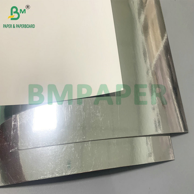 70 x 100 सेमी 400 ग्राम 425 ग्राम पैकेजिंग बॉक्स बनाने के लिए सिल्वर लेपित कार्डबोर्ड