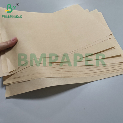 एयर फ्रायर के लिए 40gsm अनब्लीच्ड सिलिकॉन ग्रीसप्रूफ पेपर 40 x 60 सेमी नॉनस्टिक