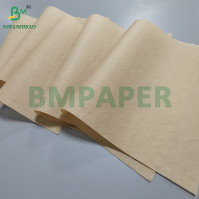 एयर फ्रायर के लिए 40gsm अनब्लीच्ड सिलिकॉन ग्रीसप्रूफ पेपर 40 x 60 सेमी नॉनस्टिक