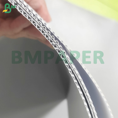 पिज्जा बॉक्स के लिए 135+135+135gsm 3 परत सफेद नालीदार कागज की चादरें