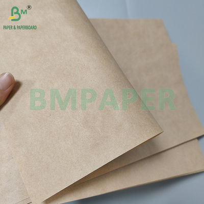 60gsm भूरा खाद्य ग्रेड ग्रीसप्रूफ पेपर किट7 किट10 बर्गर लपेटना 40*60cm