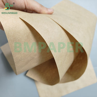 60gsm भूरा खाद्य ग्रेड ग्रीसप्रूफ पेपर किट7 किट10 बर्गर लपेटना 40*60cm