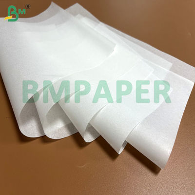 40gsm 45gsm व्हाइट ग्रीस प्रूफ वैक्स पेपर बेकिंग कुकी के लिए 11 x 14 इंच