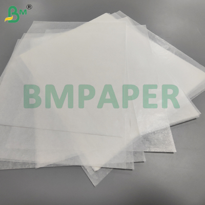 25gsm पारभासी मोम लेपित कागज साबुन पैकेजिंग के लिए 75 x 100 सेमी अच्छी दृढ़ता