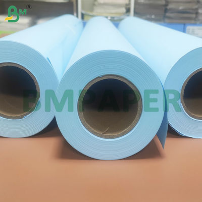 इंजीनियरिंग ड्राइंग के लिए डबल साइड ब्लू 80 ग्राम ब्लूप्रिंट पेपर रोल