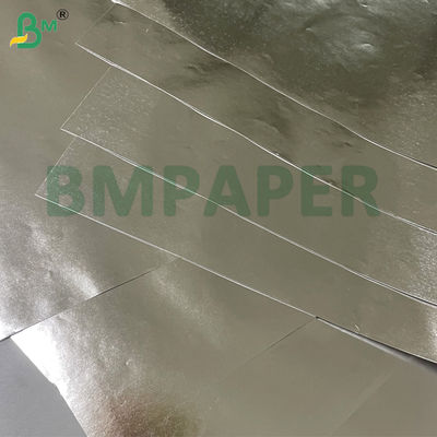 फ़ूड गार्ड कुशल हीट सीलबिलिटी 56gsm सिल्वर फास्ट फूड एल्यूमीनियम फ़ॉइल पेपर