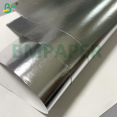 फ़ूड गार्ड कुशल हीट सीलबिलिटी 56gsm सिल्वर फास्ट फूड एल्यूमीनियम फ़ॉइल पेपर