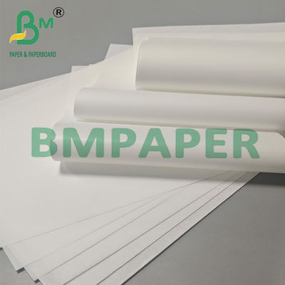 40 ग्राम 50 ग्राम तेल प्रतिरोधी ब्लीच बटचर पेपर रोल मांस पैकेजिंग के लिए 30 x 30 सेमी