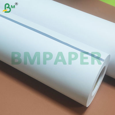 इंजीनियरिंग प्रिंट के लिए 80Gsm 2 इंच कोर सीएडी प्लॉटर पेपर रोल