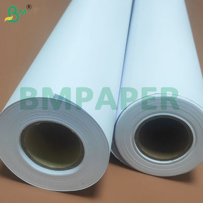 इंजीनियरिंग प्रिंट के लिए 80Gsm 2 इंच कोर सीएडी प्लॉटर पेपर रोल
