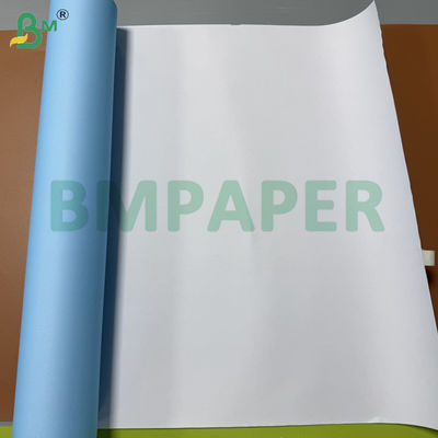 80gsm डिजिटल ब्लूप्रिंट पेपर रोल व्हाइटबैक 20" X 50m 2" कोर