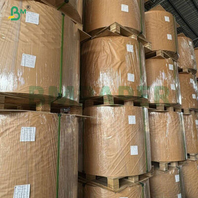 95±2gsm ब्राउन रेजिन - लेपित शीतलन क्राफ्ट पेपर पानी - प्रतिरोधी सामग्री 1200MM