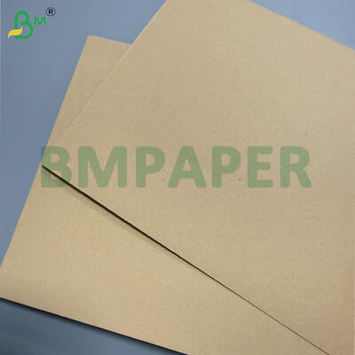 Light Brown Kraft Paper For Disposable Paper Bowls 300gsm + 18g PE One Side, PE Coated Food Container Board