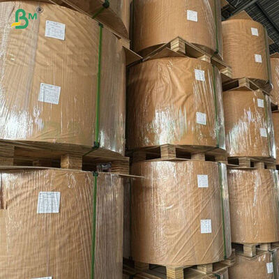 30 जीएसएम + 10 जीएसएम खाद्य ग्रेड एक तरफा पीई लेपित सफेद खाद्य पैकेजिंग पेपर