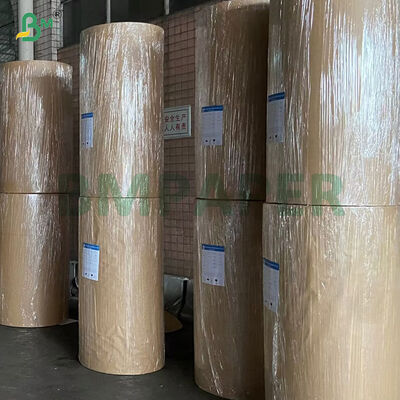 40 ग्राम + 10 ग्राम खाद्य पैकेजिंग के लिए तेल प्रतिरोधी एकल पक्ष चमकदार पीई लेपित कागज