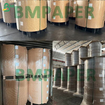 बेकिंग कपकेक रैपिंग के लिए कॉफी सिलिकॉन कोटेड नॉन-स्टिक पार्चमेंट पेपर