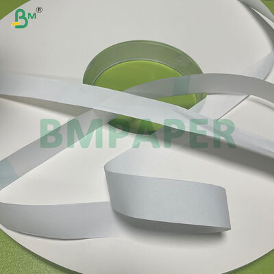 24gsm 28gsm सफेद स्मूथ स्ट्रॉ रैप्ड पेपर व्यक्तिगत स्ट्रॉ पैकिंग के लिए