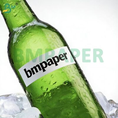 80 ग्राम 90 ग्राम वेट स्ट्रेंथ लेबल पेपर फॉर बेवरेज लेबल पैकेजिंग प्रिंटिंग