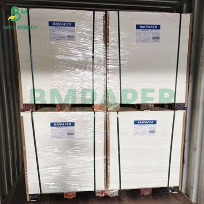 उच्च जीएसएम मुद्रण योग्य पल्पबोर्ड 0.6 मिमी 0.8 मिमी मोटी प्राकृतिक सफेद अवशोषक ब्लोटर पेपर बियर कोस्टर के लिए