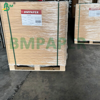 200-360gsm खाद्य ग्रेड सिंगल साइड कोटेड व्हाइट टॉप क्राफ्ट पेपर खाद्य पैकेजिंग के लिए कम तापमान प्रतिरोधी