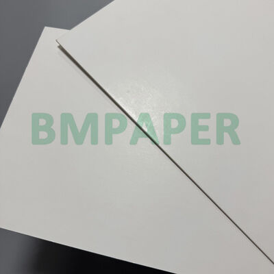 1 मिमी 2 मिमी मोटी डबल साइडेड ग्लॉसी व्हाइट कोटेड आइवरी व्हाइट कार्डबोर्ड 27.6 X 39.4 इंच