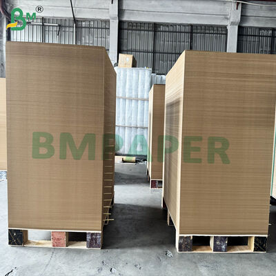 उच्च शक्ति अनब्लीच्ड क्राफ्ट पेपर 50lb उच्च एक्सटेंसिबल सीमेंट बैग क्राफ्ट पेपर