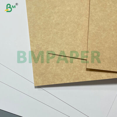100% वर्जिन वुड पल्प 280gsm 300gsm व्हाइट कोटेड क्राफ्ट पेपर बोर्ड फूड कंटेनर के लिए