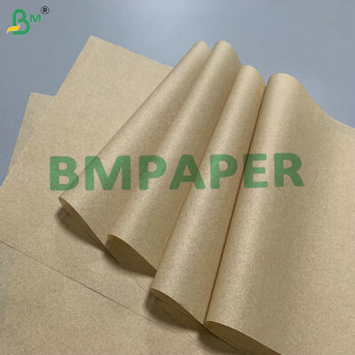 Unbleached Eco-Friendly Oil Block Non-Stick Kraft Greaseproof Paper for Sandwich Wrapping & Bakery Use