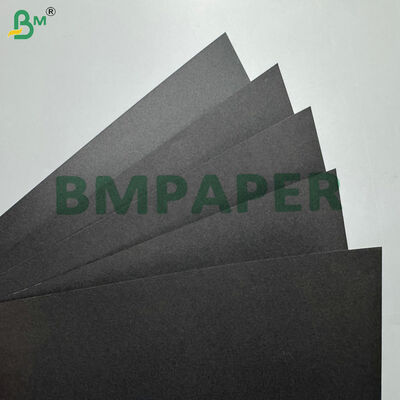 Smooth Surface Premium 250gsm 300gsm Black Paperboard Ideal for Gift Boxes and Rigid Packaging