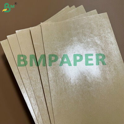 टिकाऊ और हीट सील करने योग्य अनब्लीच्ड 40-130gsm ब्राउन क्राफ्ट पेपर पीई कोटिंग के साथ भारी-भरकम बैग के लिए