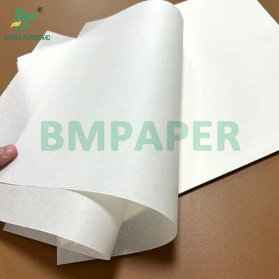 बेकिंग कप बनाने के लिए 30gsm 40gsm ग्रीस प्रतिरोधी स्लिप आसान पेपर 27.25 X 28 इंच