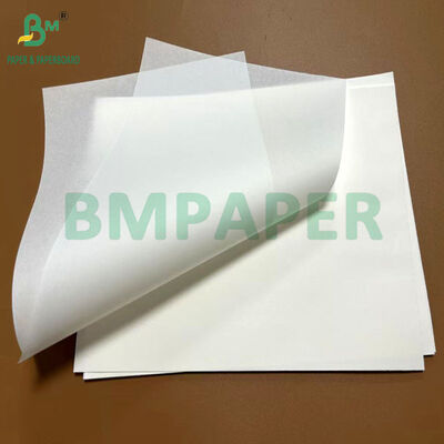 बेकिंग कप बनाने के लिए 30gsm 40gsm ग्रीस प्रतिरोधी स्लिप आसान पेपर 27.25 X 28 इंच