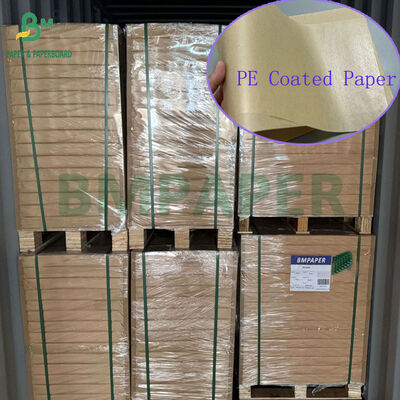 कटलरी पैकेजिंग के लिए तेल प्रतिरोध 30gsm +15PE कोटेड पेपर 70 x 100cm