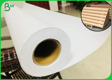 कैनन प्लॉटर प्रिंटर के लिए बड़े प्रारूप का सफेद 36 × 150 सीएडी प्लॉटर पेपर