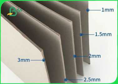 2000mic 2mm ग्रेबोर्ड फॉर माउंट बोर्ड बैकिंग मॉडलिंग 70 * 100 सेमी