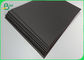पेपर बैग के लिए अच्छा कठोरता 300gsm ब्लैक क्राफ्ट पेपर बोर्ड