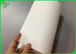100um 130um निविड़ अंधकार सिंथेटिक कागज सफेद रंग लेबल बनाने के लिए