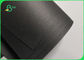 गहने बॉक्स 300gsm 350gsm अच्छा कठोरता के लिए Uncoated काले कार्ड कागज