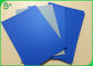 फोल्डर्स के लिए 1 साइड कोटेड 2mm 2.5mm थिकनेस ब्लू लैक्क्वर्ड पेपर बोर्ड