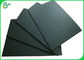 बुक कवर के लिए 70 x 100cm भारी वजन 250g 350g काले रंग का कार्डस्टॉक