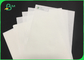 Uncoated ब्लीचड पैकेजिंग पेपर 80gsm 100gsm शुद्ध सफेद क्राफ्ट पेपर रोल