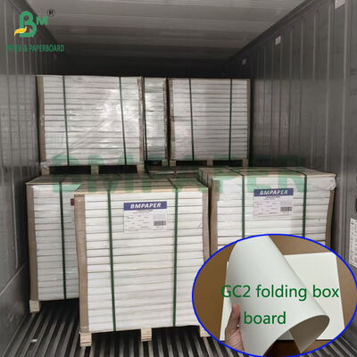 250 ग्राम 300 ग्राम 640 x 900 मिमी फूड कंप्लायंट GC2 फोल्डिंग बॉक्स बोर्ड फ्रोजन फूड्स के लिए