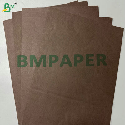 खाद्य ग्रेड तेल-प्रूफ कॉफी कलर ग्रीस-प्रूफ पेपर रोल 40gsm 45gsm सैंडविच, बर्गर और बेकिंग के लिए पैकिंग पेपर